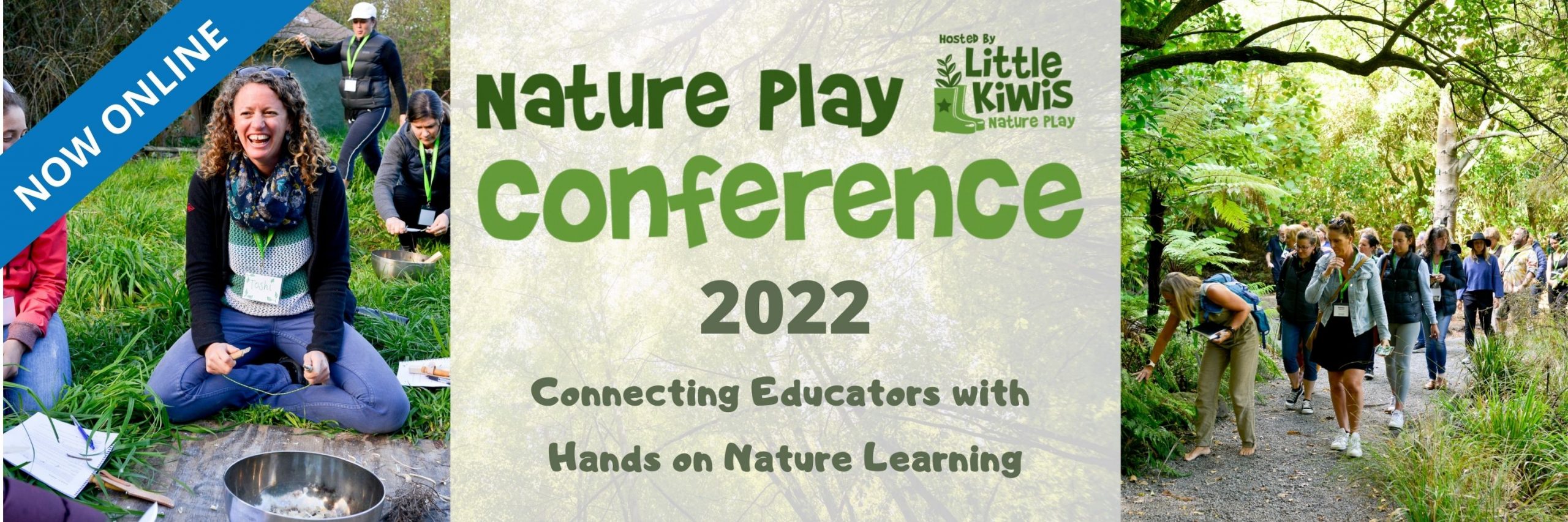 ONLINE Nature Play Conference 2022 Little Kiwis Nature Play